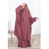 Jilbab soie de medine 2 pièces