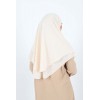 Khimar mousseline 2 voiles