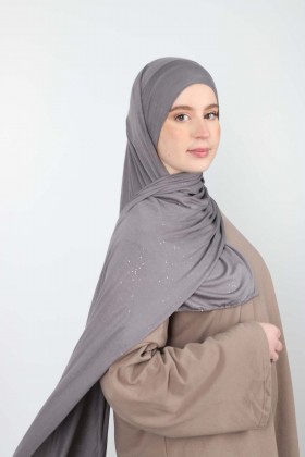 Party and slip-on hijab for Muslim women