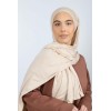 Sequined slip-on hijab