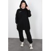 Black sweat hoodie