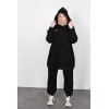 Black sweat hoodie
