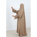 jilbab one piece in medina silk - SORAYA