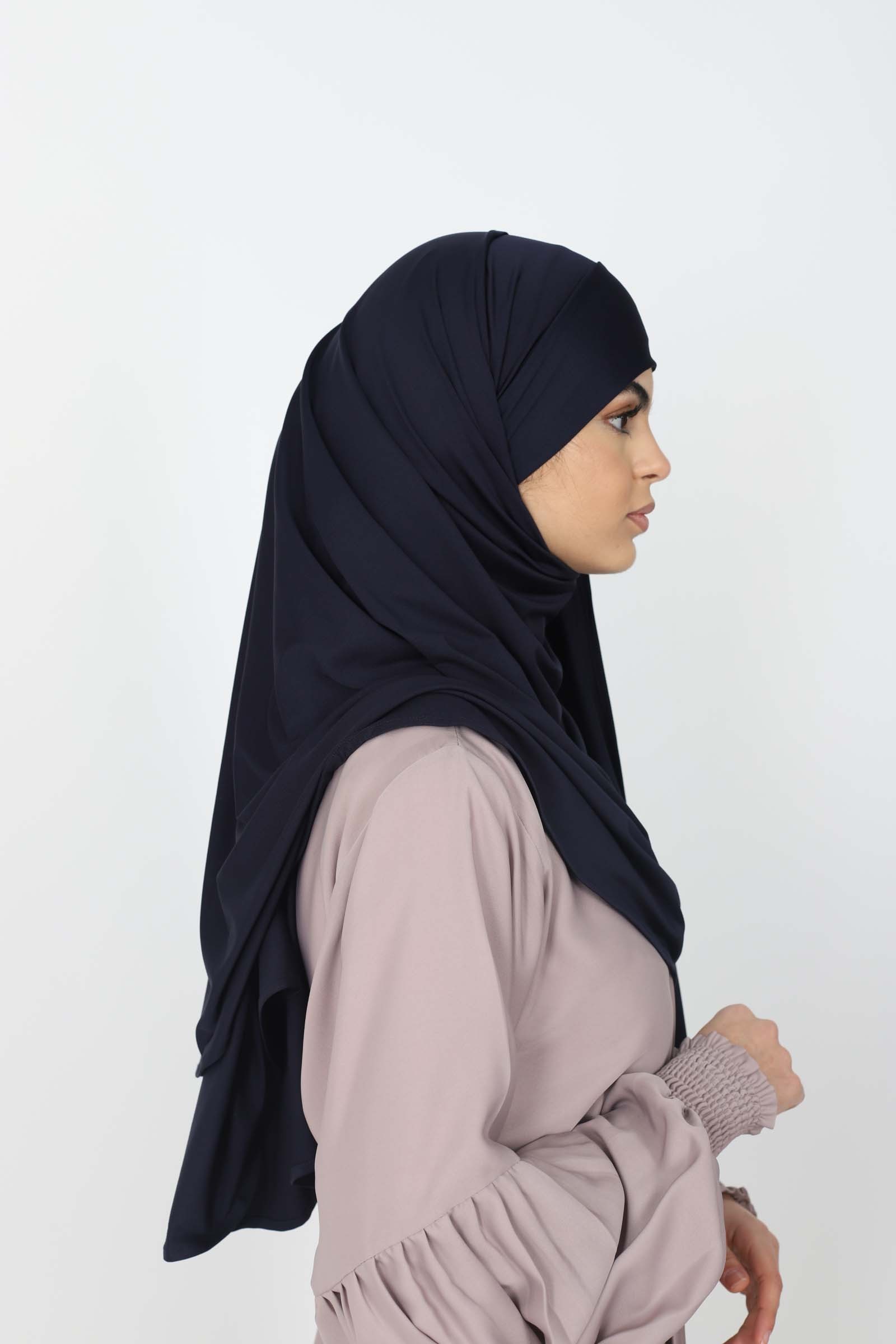 Deluxe jersey slip-on hijab for veiled women cheap 