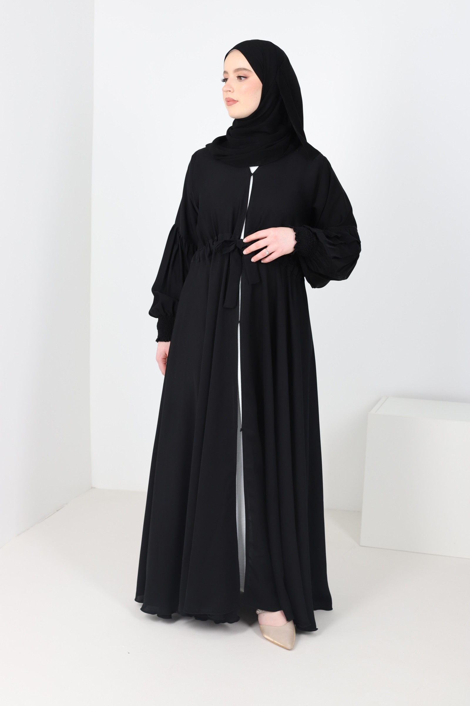 Abaya Dubai Umbrella black