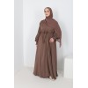 Abaya Dubai Umbrella taupe