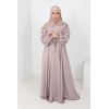 Abaya Dubai Umbrella old pink