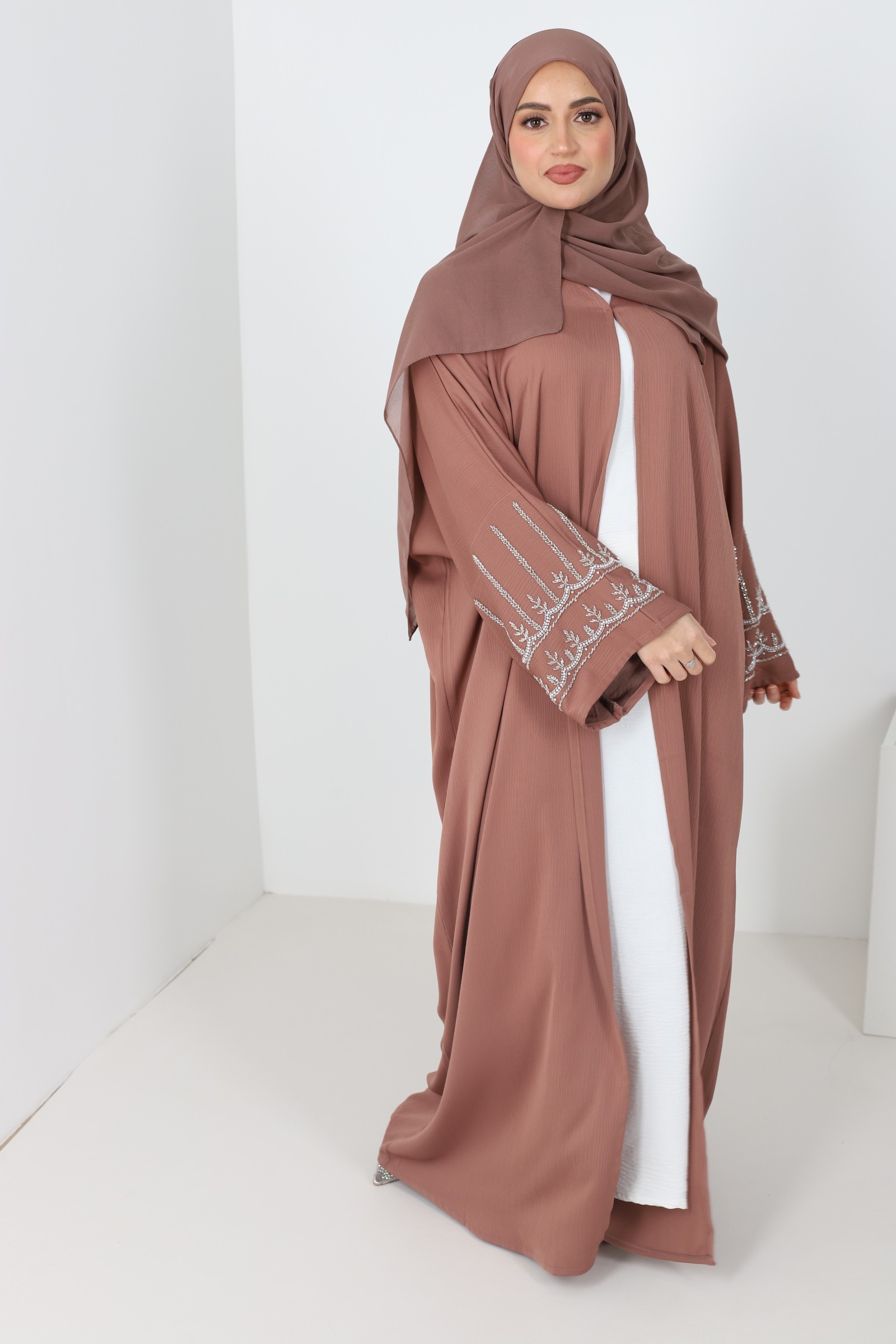 Abaya de luxe Dubai pour femme musulamne