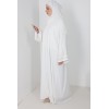 Abaya Dubai Angham blanc