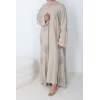 Abaya Kimono Aran Grey
