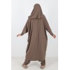 Jilbab de bain taupe