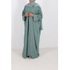 Abaya set Elia vert émeraude
