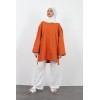 T-shirt oversize Rust