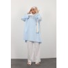 T-short oversize bleu ciel
