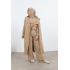 Classic camel trench coat