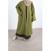 Belted long coat