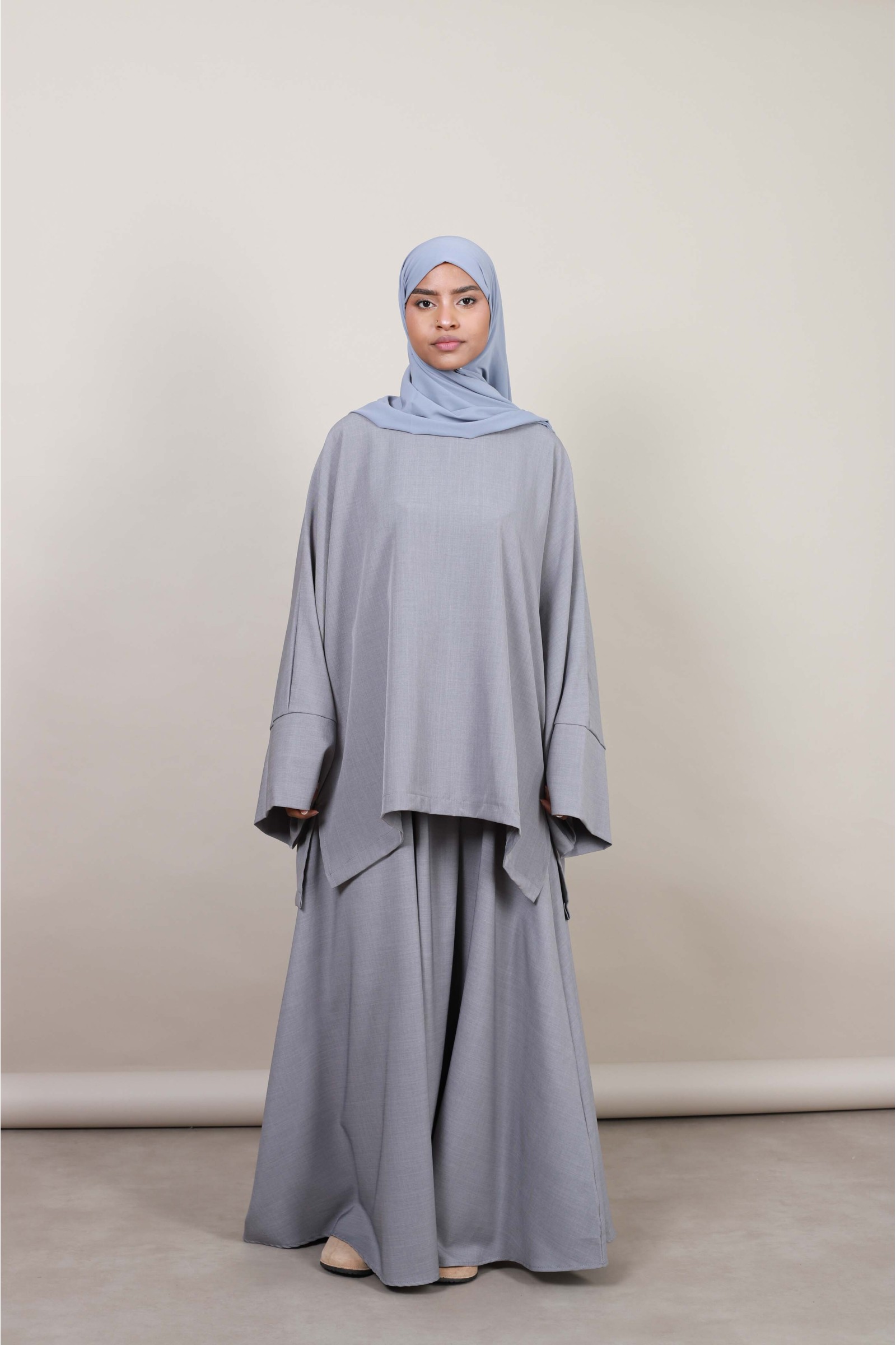 Modest fashion hijab set for Muslim woman