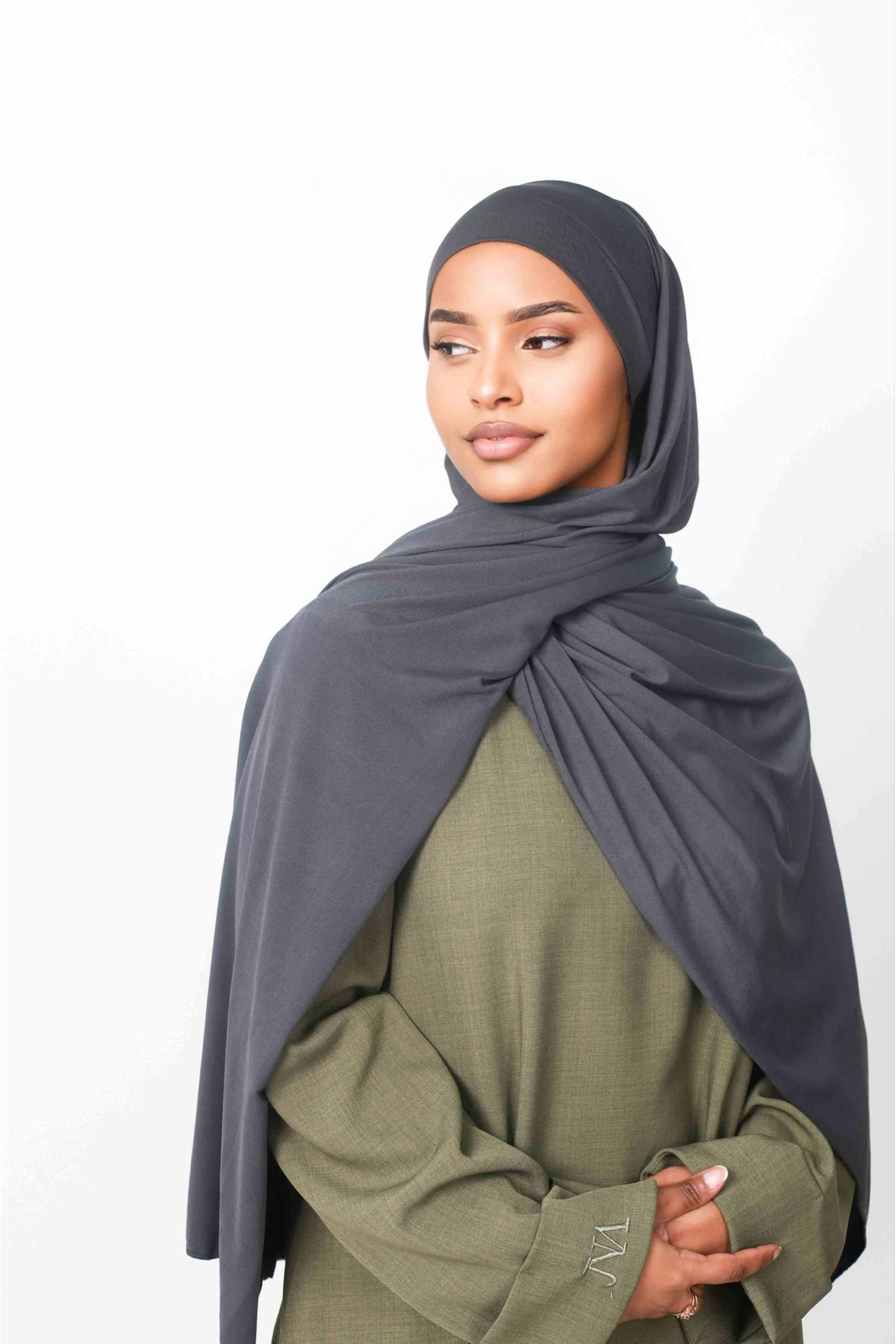 Voile pratique à enfiler avec bandeau idéale pour la femme musulmane