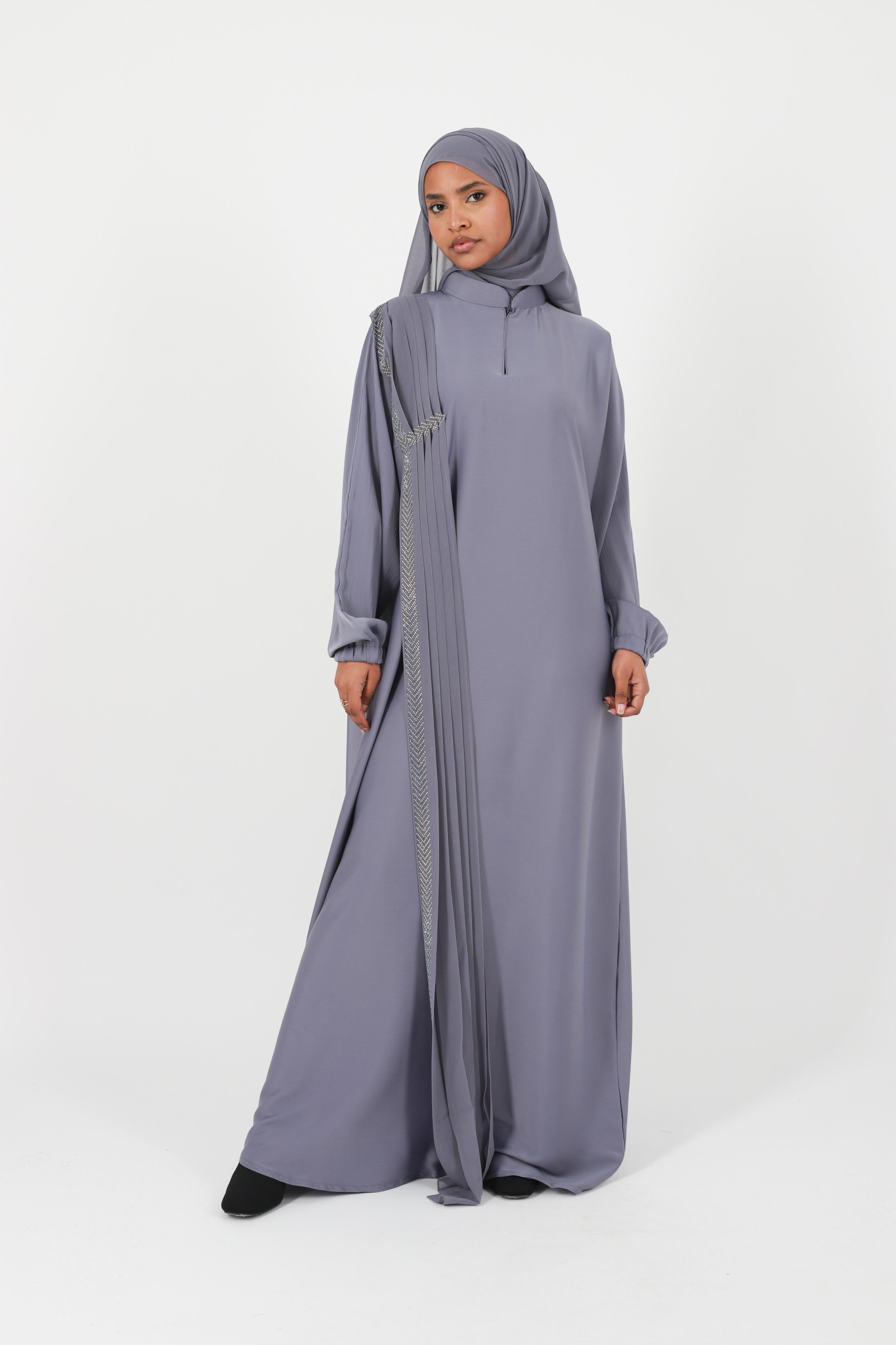 2 piece abaya dubai women's set, aid 2024